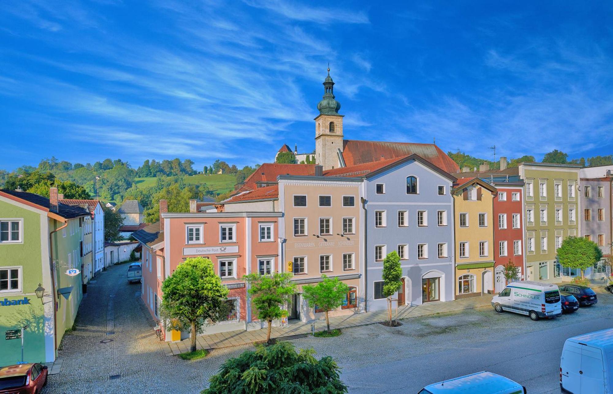 Ferienwohnung Stadtplatz 28 Tittmoning Burghausen Salzburg Familie Екстериор снимка
